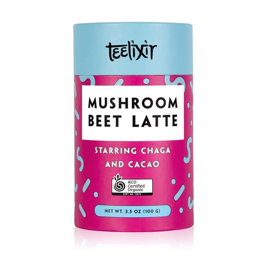 Teelixir Mushroom Beet Latte with Chaga -Teelixir