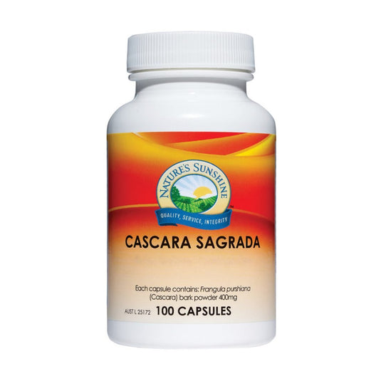 Nature's Sunshine Cascara Sagrada 400mg 100c