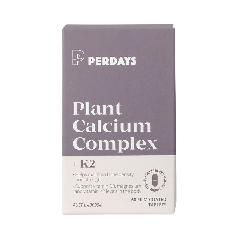 Load image into Gallery viewer, PERDAYS PLANT CALCIUM COMPLEX + K2 60T