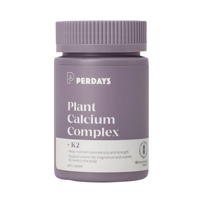 Load image into Gallery viewer, PERDAYS PLANT CALCIUM COMPLEX + K2 60T