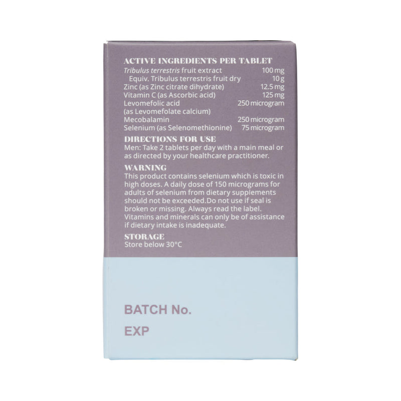 Load image into Gallery viewer, PERDAYS PRECONCEPTION MENS VITALITY & SPERM SUPPORT 60T