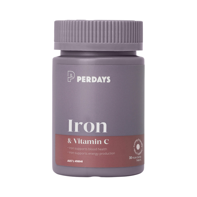 Load image into Gallery viewer, PERDAYS IRON & VITAMIN C 30T