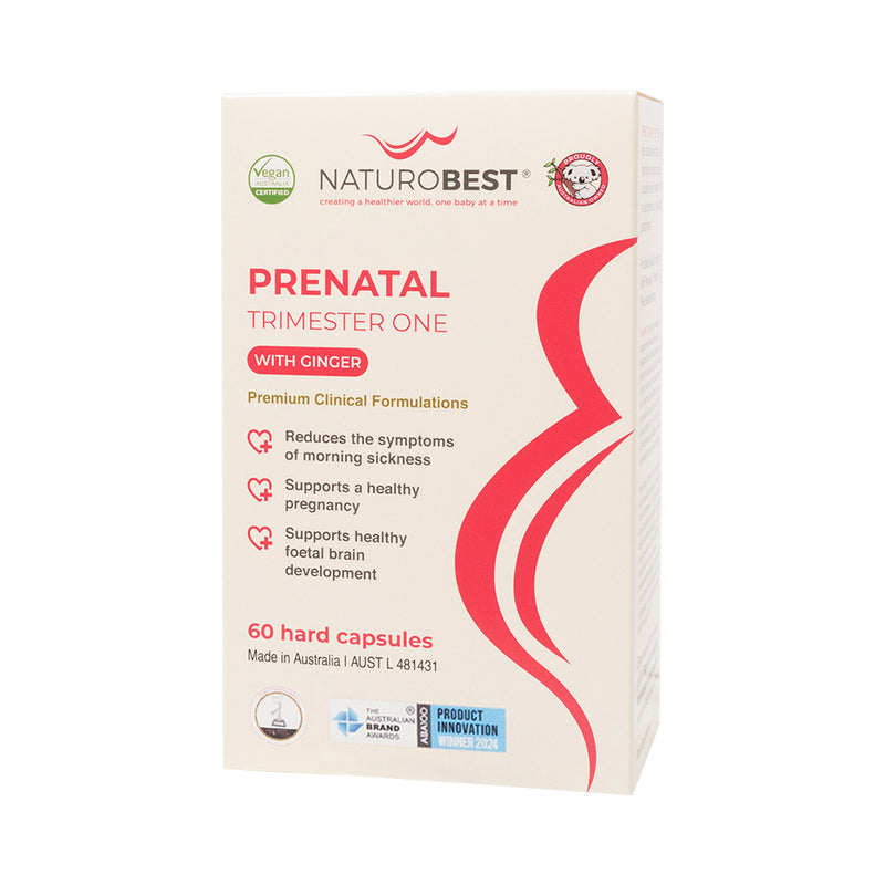 Load image into Gallery viewer, NaturoBest Prenatal Trimester One with Ginger 60c