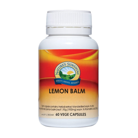 Nature's Sunshine Lemon Balm 60c