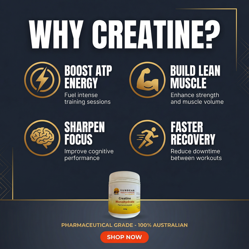 Load image into Gallery viewer, Creatine Monohydrate 300g - Sunbear Health Supplies