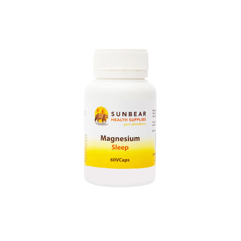 Load image into Gallery viewer, Sunbear Health Supplies - Magnesium Sleep - 60VCaps