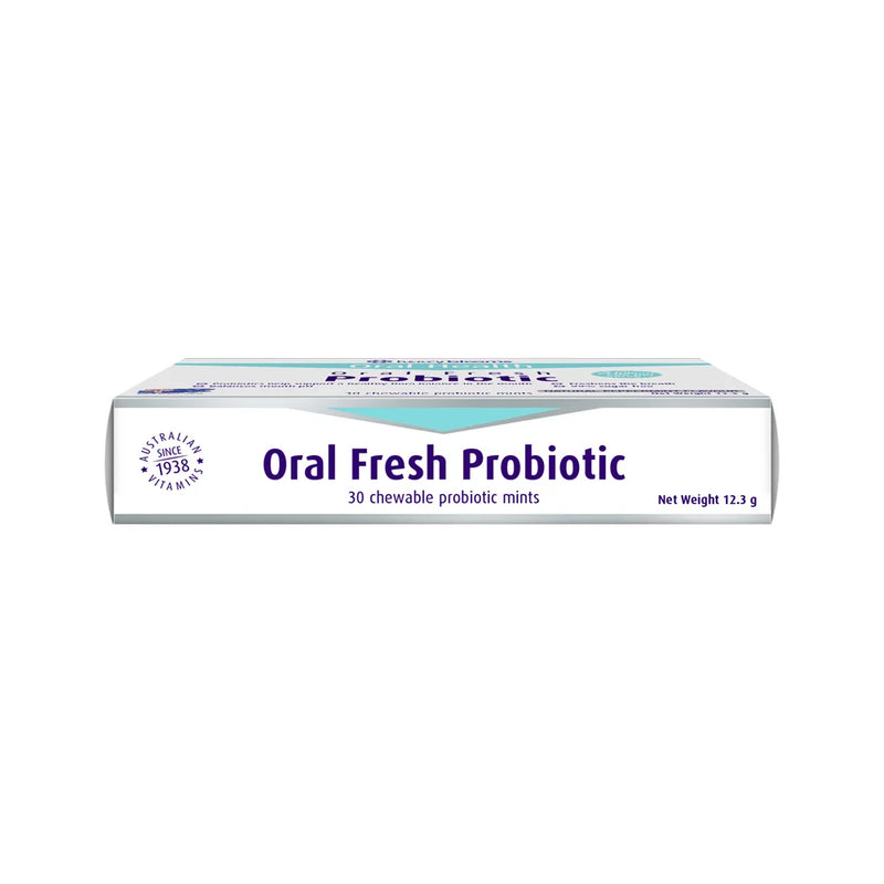 Load image into Gallery viewer, Henry Blooms Oral Health Oral Fresh Probiotic Chewable Peppermint x 30 Pack