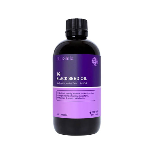 Hab Shifa TQ+ Organic Cold Pressed Black Seed Oil 250ml