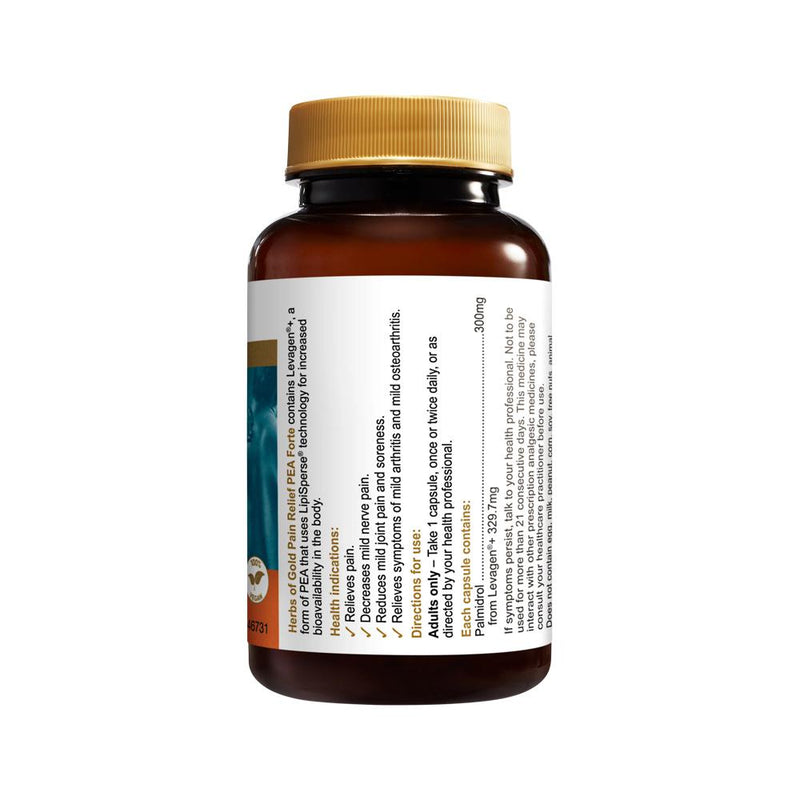 Load image into Gallery viewer, Herbs of Gold Pain Relief PEA 21c