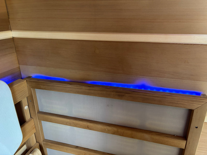 Load image into Gallery viewer, Ihealth (since rebranded to Found Space) Full-Spectrum Infrared 2-person sauna