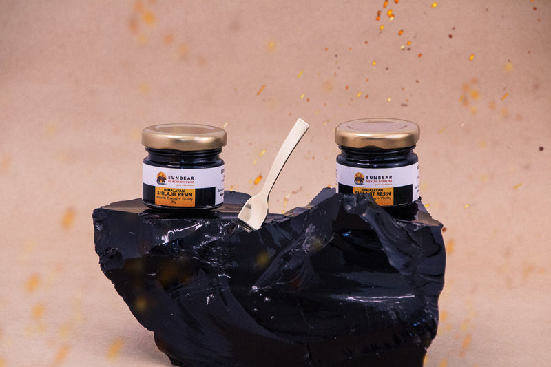Load image into Gallery viewer, Sunbear Himalayan Shilajit Resin 20g x3