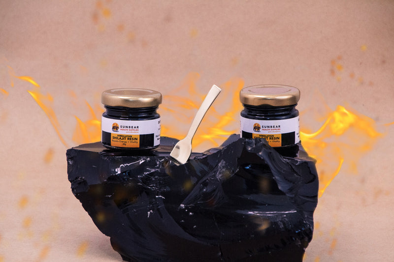 Load image into Gallery viewer, Sunbear Himalayan Shilajit Resin 20g x3