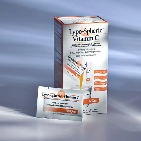 Lypo-Spheric Vitamin C 30 packets – LivOn Lab x 4
