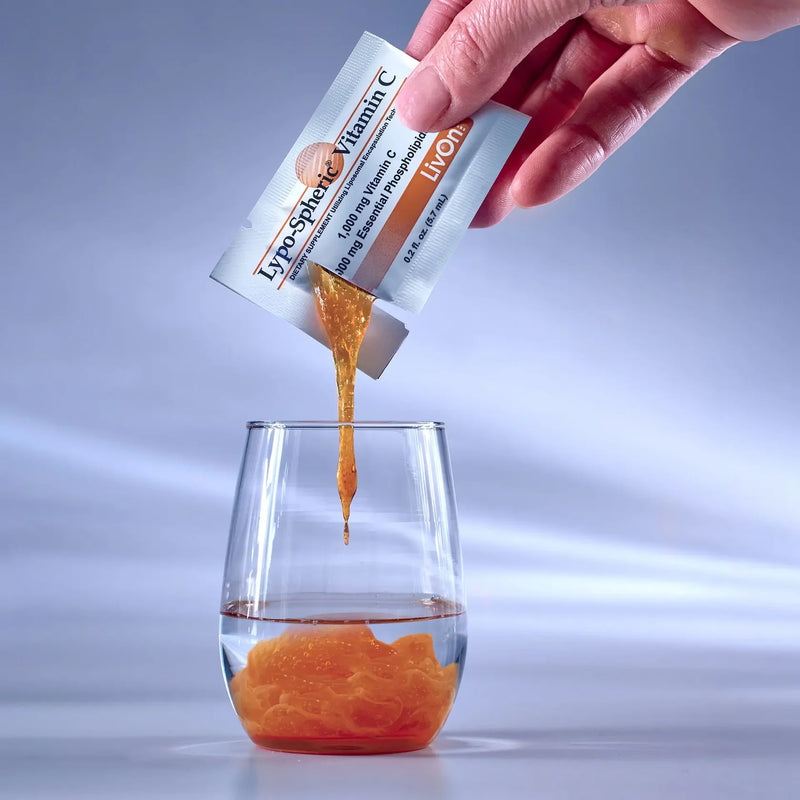 Load image into Gallery viewer, Lypo-Spheric Vitamin C 30 packets – LivOn Lab x 4