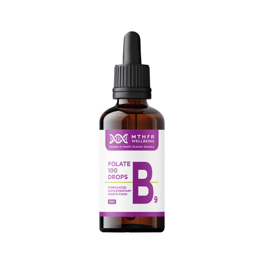 MTHFR Wellbeing Folate 100 Drops 30ml