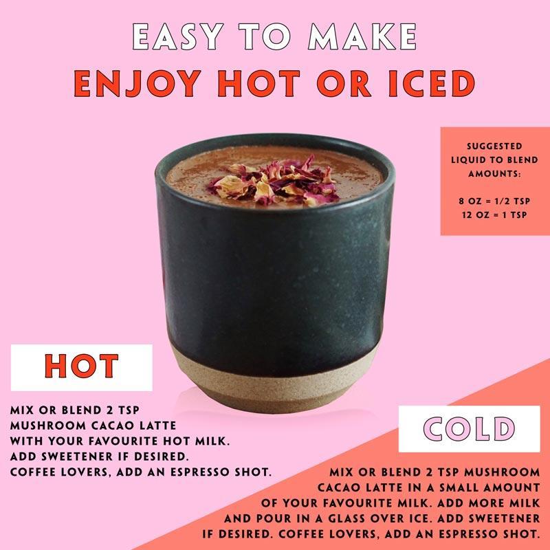 Load image into Gallery viewer, Teelixir Mushroom Cacao Latte with Reishi -Teelixir