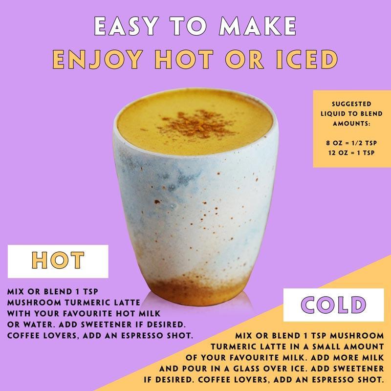 Load image into Gallery viewer, Teelixir Mushroom Turmeric Latte Cordyceps