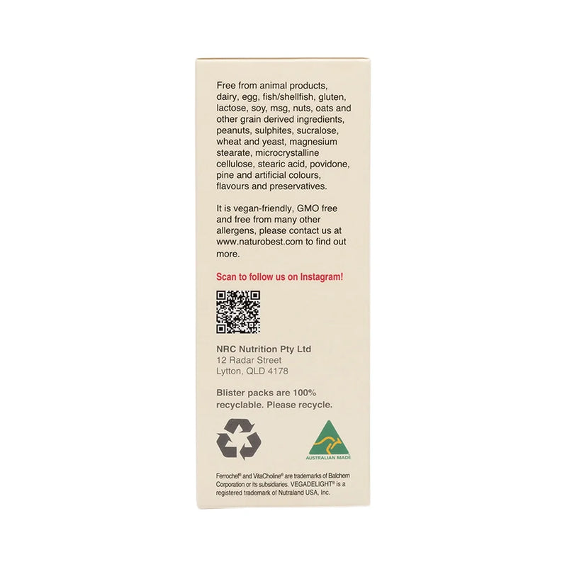 Load image into Gallery viewer, NaturoBest Preconception Multi for Women 60c