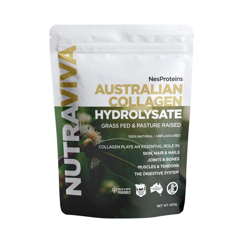 Load image into Gallery viewer, Nutraviva Australian Collagen Hydrolysate 400g