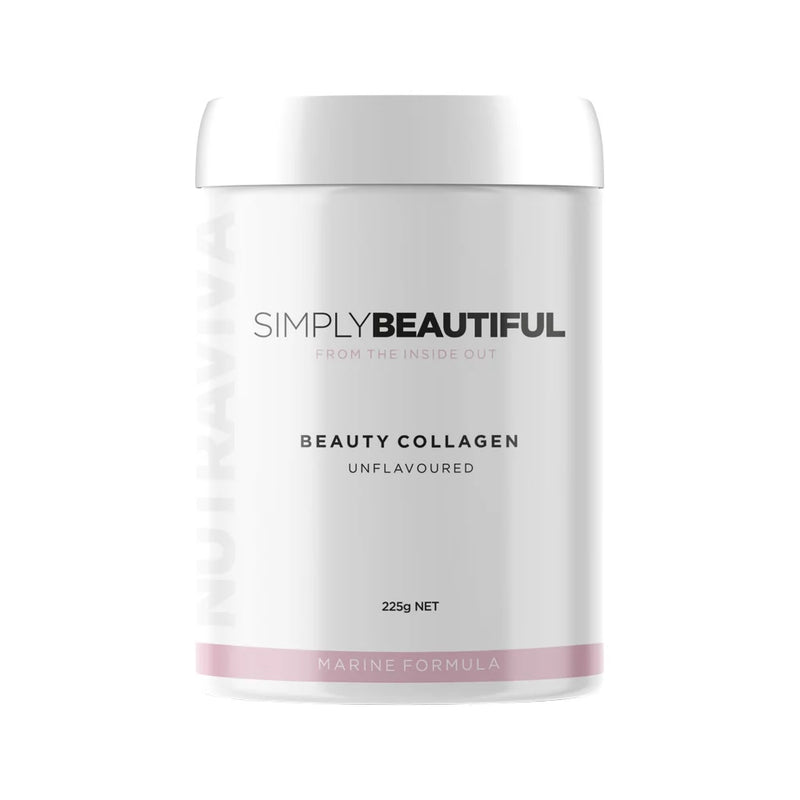 Load image into Gallery viewer, Nutraviva Simply Beautiful Beauty Collagen Marine Formula Unflavoured 225g