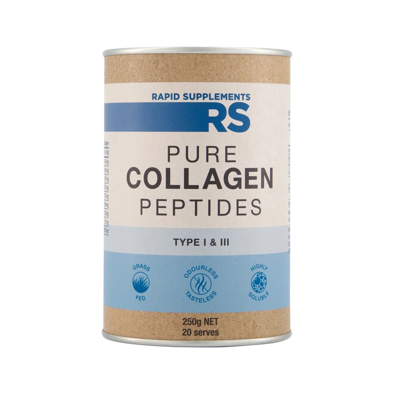 Load image into Gallery viewer, RAPID SUPPLEMENTS PURE COLLAGEN PEPTIDES 250G