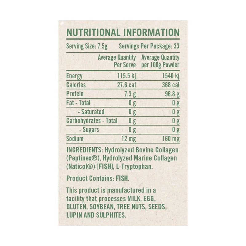 Load image into Gallery viewer, RAPID SUPPLEMENTS TOTAL COLLAGEN PEPTIDES 250G