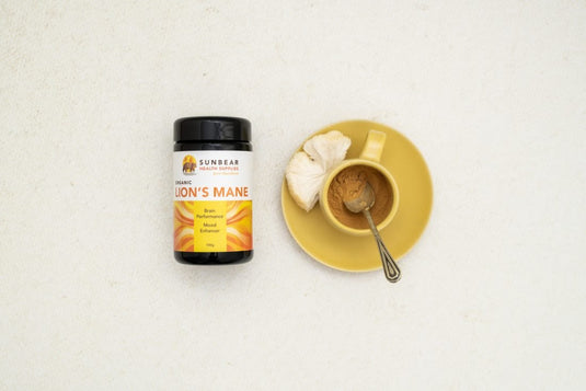 Sunbear Health Supplies - Organic Lion's Mane Extract (12:1 Ratio) x 3