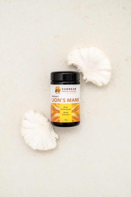 Sunbear Health Supplies - Organic Lion's Mane Extract (12:1 Ratio)