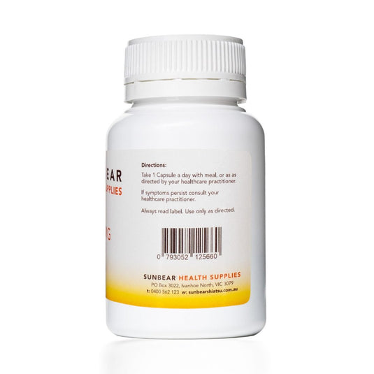 Sunbear Health Supplies - NAC 600mg - N Acetyl Cysteine - 60VCaps