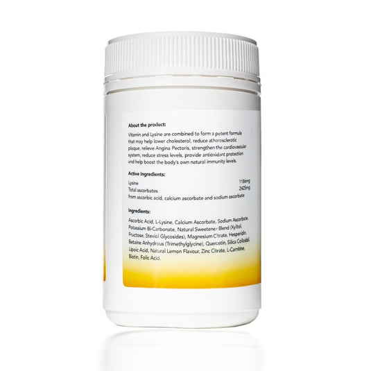 Sunbear Health Supplies - Vitamin C & Lysine - 200 grams