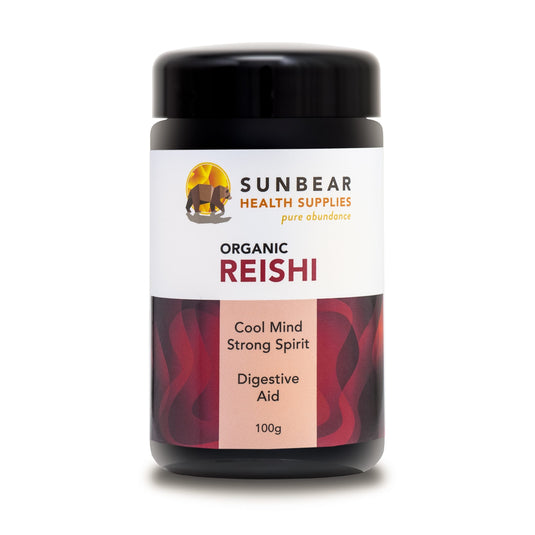Sunbear Health Supplies - Organic Reishi Extract (16:1 Ratio) - 100g