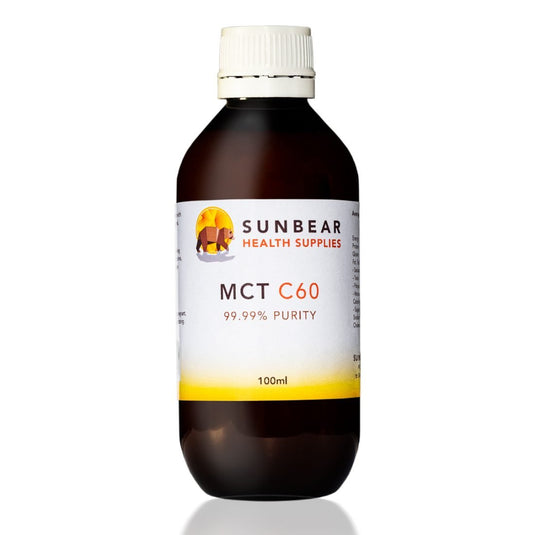 C60 MCT - Premium MCT Oil with 99.99% Pure Carbon 60 100ml