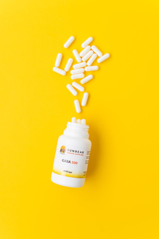 Sunbear Health Supplies - Gaba 500 - 60VCaps