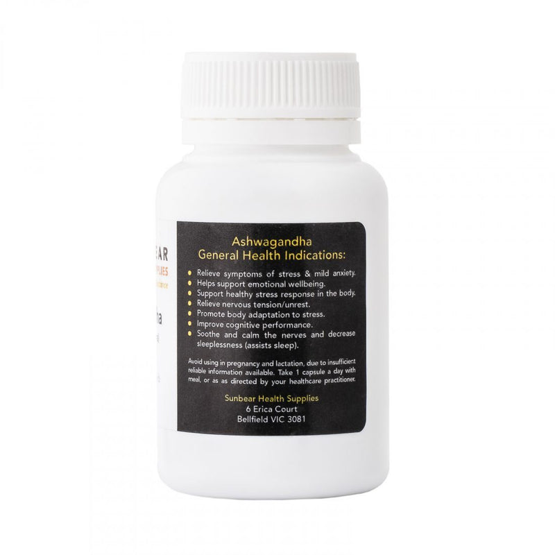 Load image into Gallery viewer, Sunbear Health Supplies - Ashwagandha 60VCaps