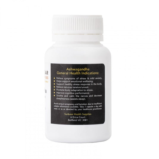 Sunbear Health Supplies - Ashwagandha 60VCaps