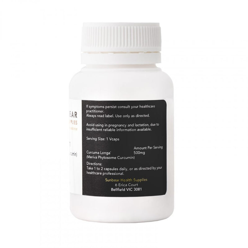 Load image into Gallery viewer, Sunbear Health Supplies - Curcumin 500mg - 60 caps