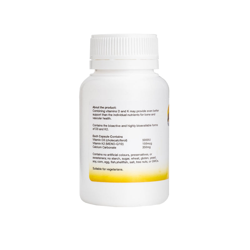 Load image into Gallery viewer, Sunbear Health Supplies - D3K2 & Calcium - 60VCaps