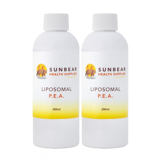 Sunbear Health Supplies - Liposomal PEA (Palmitoylethanolamide) x 2 - 200ml