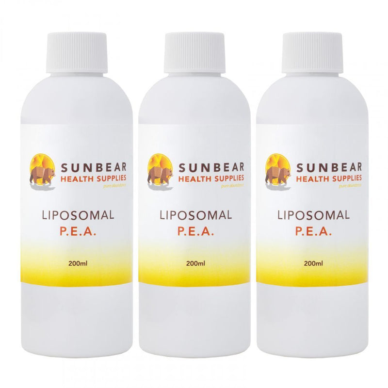 Load image into Gallery viewer, Sunbear Health Supplies - Liposomal PEA (Palmitoylethanolamide) x 3 - 200ml
