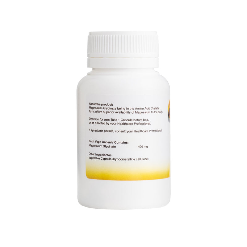 Load image into Gallery viewer, Sunbear Health Supplies - Magnesium Glycinate - 60VCaps