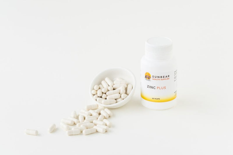 Load image into Gallery viewer, Zinc Plus - 60 VCaps - Sunbear Health x 3