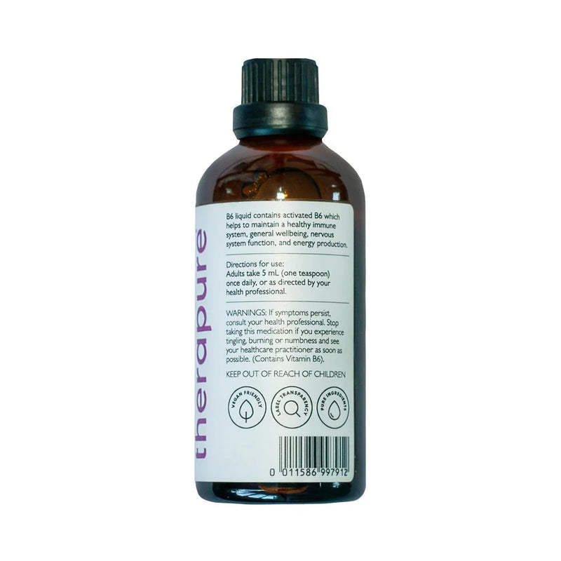 Load image into Gallery viewer, THERAPURE BY MTHFR WELLBEING B6 LIQUID 100ML