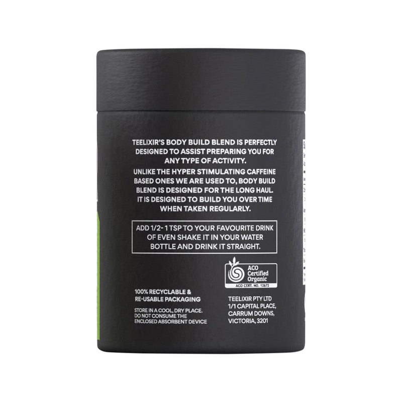 Load image into Gallery viewer, Teelixir Organic TLXR Body Build Blend 100g