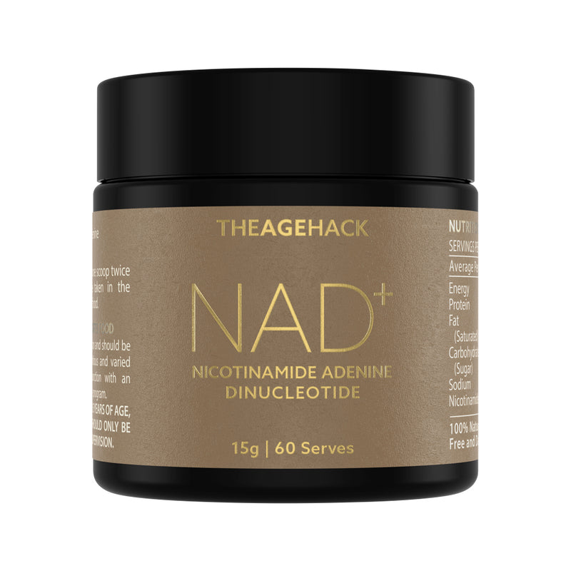 Load image into Gallery viewer, Theagehack NAD+ Nicotinamide Adenine Dinucleotide 15g