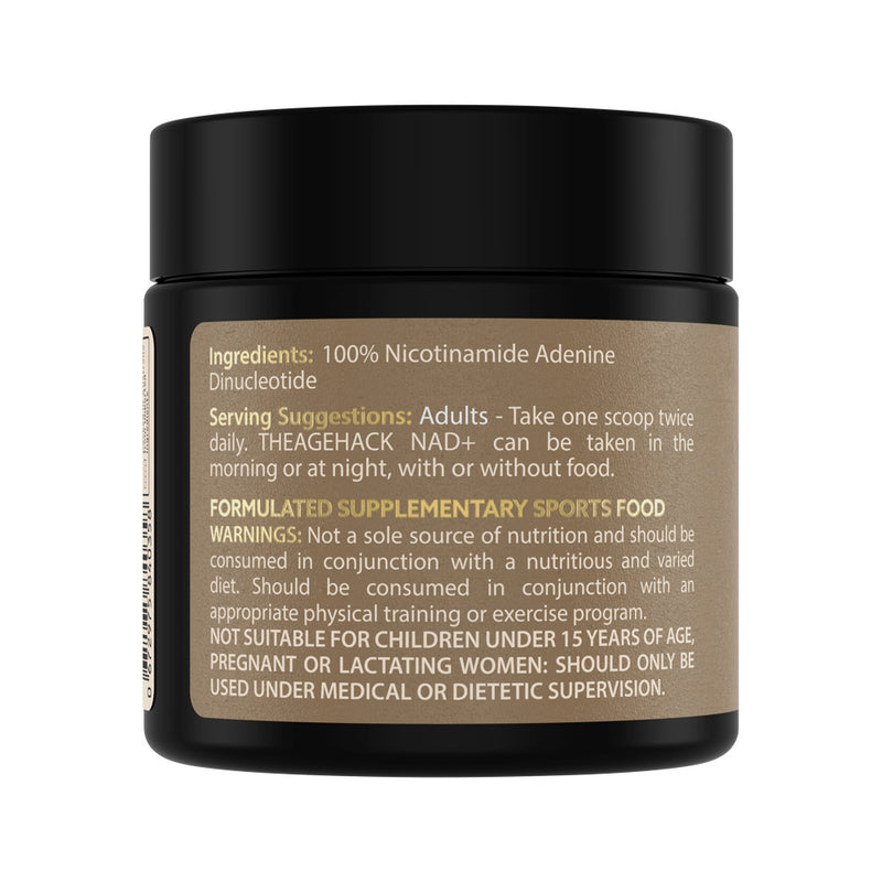 Load image into Gallery viewer, Theagehack NAD+ Nicotinamide Adenine Dinucleotide 15g