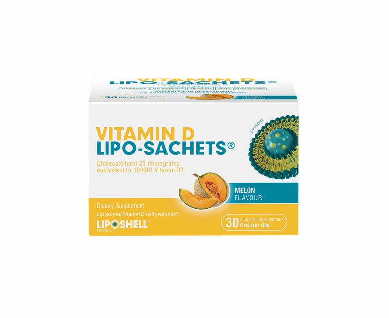 Load image into Gallery viewer, Liposhell Vitamin D Lipo-Sachets 30s