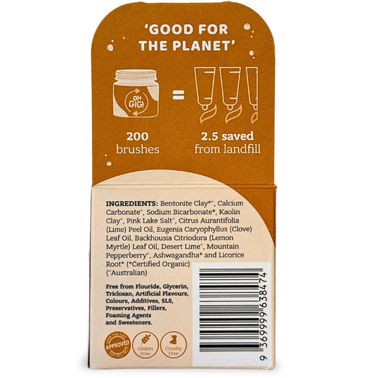 OHGIGI TOOTH POWDER NATIVE BRUSH 40G