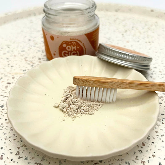 OHGIGI TOOTH POWDER NATIVE BRUSH 40G