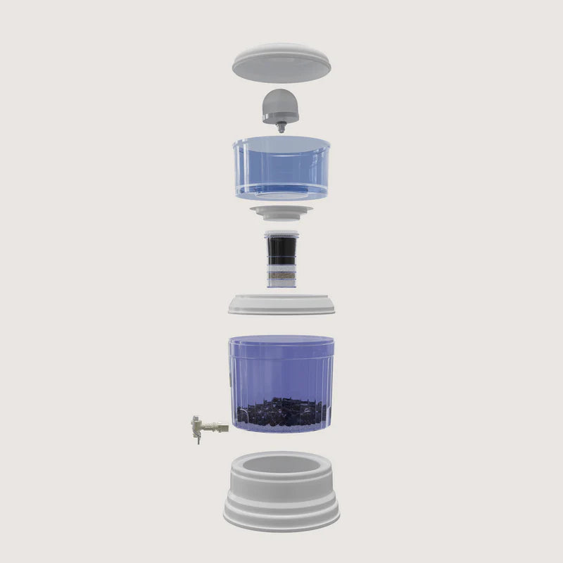 Load image into Gallery viewer, Zazen Alkaline Water Filter System - BPA Free + Free Cartridge and Water Bottle