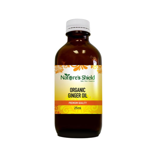 Natures Shield Organic Edible Ginger Oil 25ml